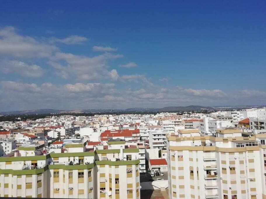 Apartmán Ocean Quarteira Vista Mar E Central Exteriér fotografie